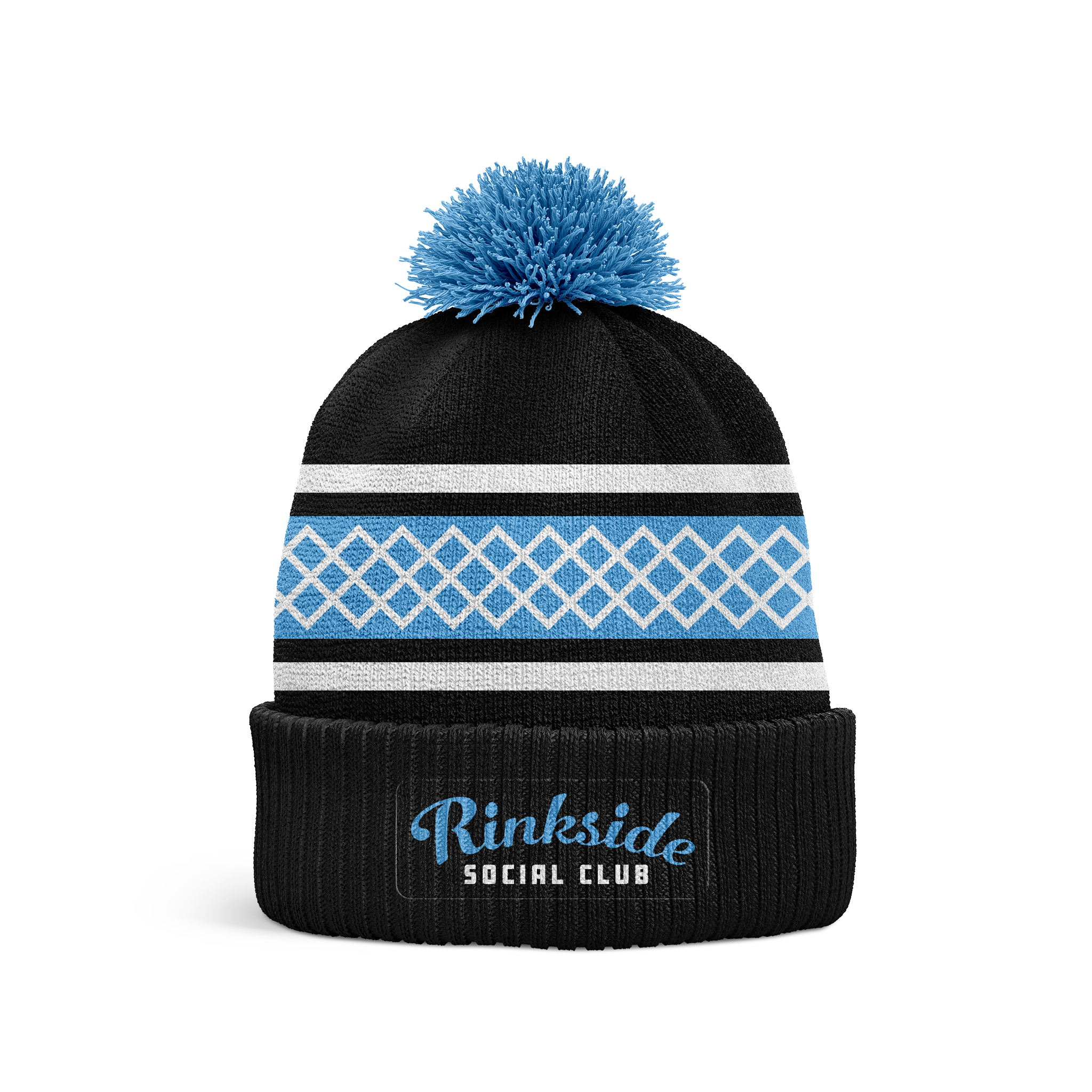 Rink Social Club Pom Beanie
