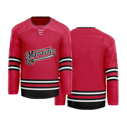 Music City Marauders Red Sublimated Jersey