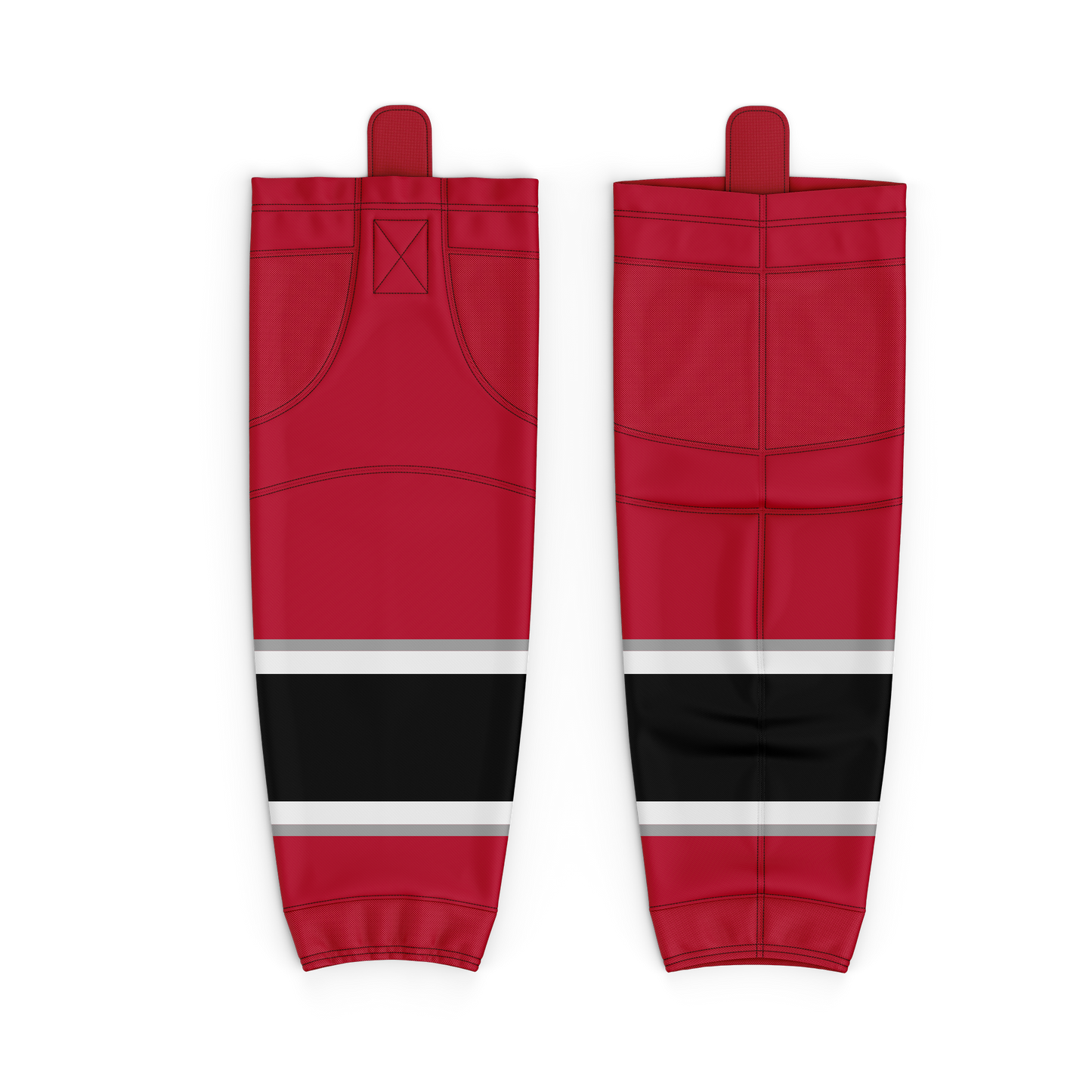 2013 Music City Marauders Custom Red Socks