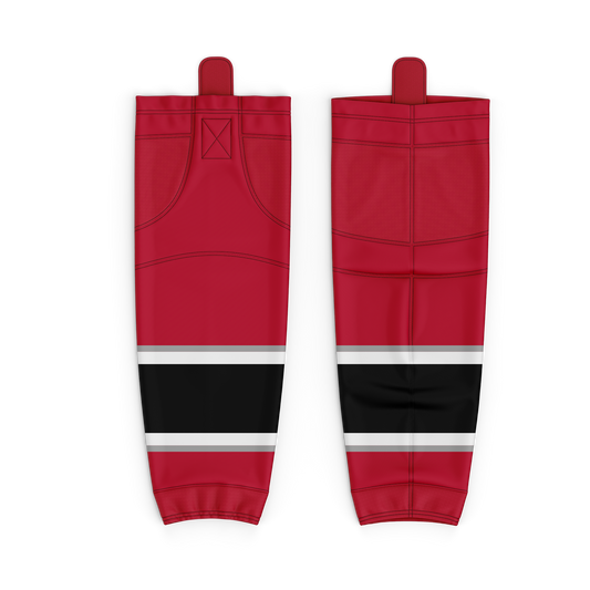 2013 Music City Marauders Custom Red Socks