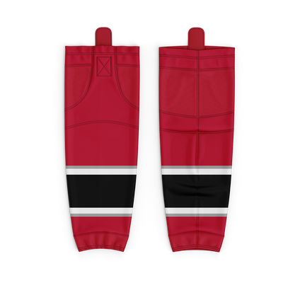 2013 Music City Marauders Custom Red Socks