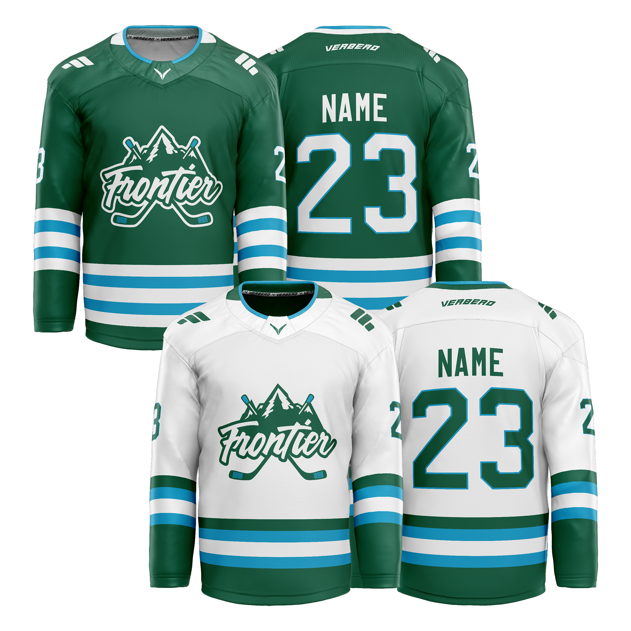 Frontier Airlines Custom Sublimated Reversible Jersey