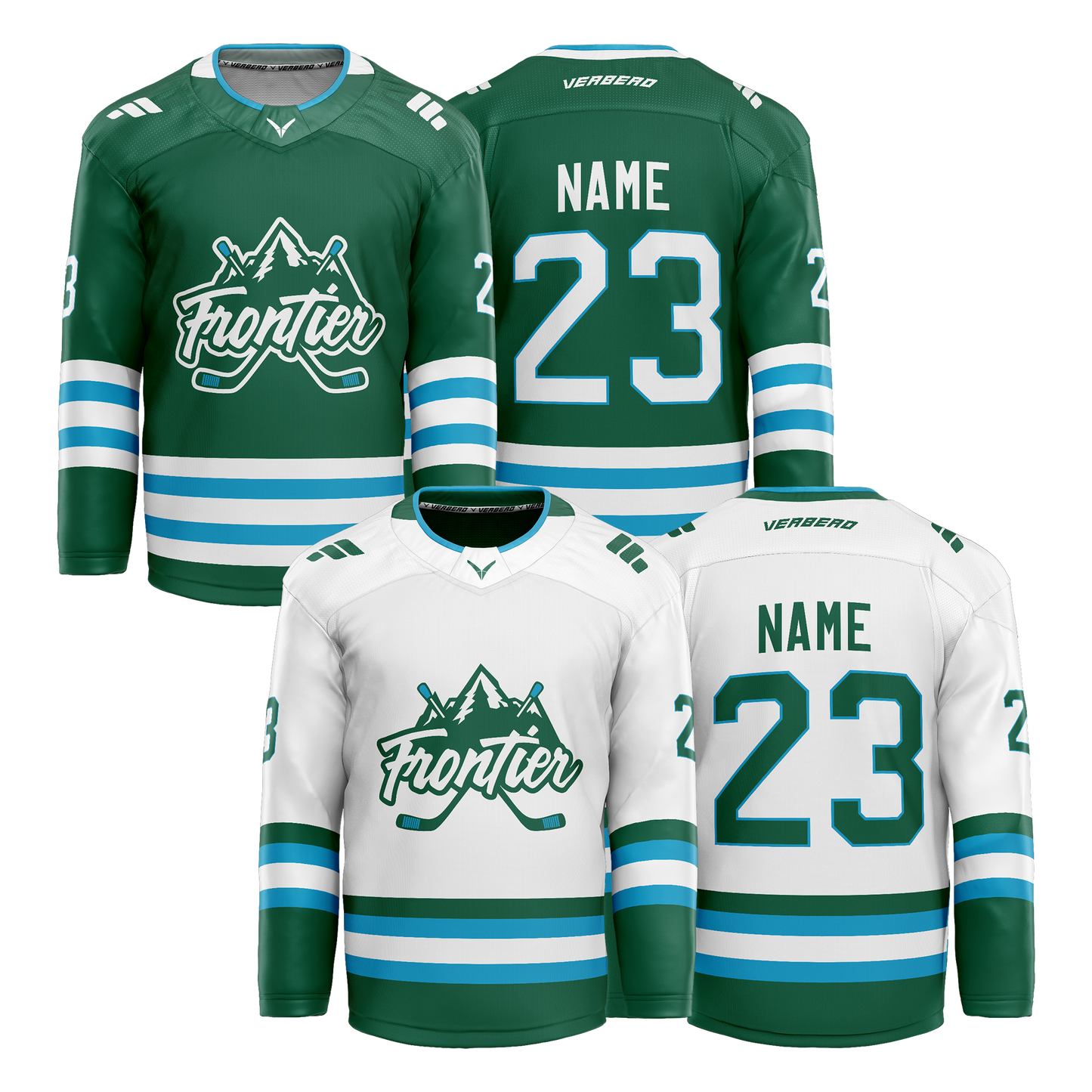 Frontier Airlines Custom Sublimated Reversible Jersey