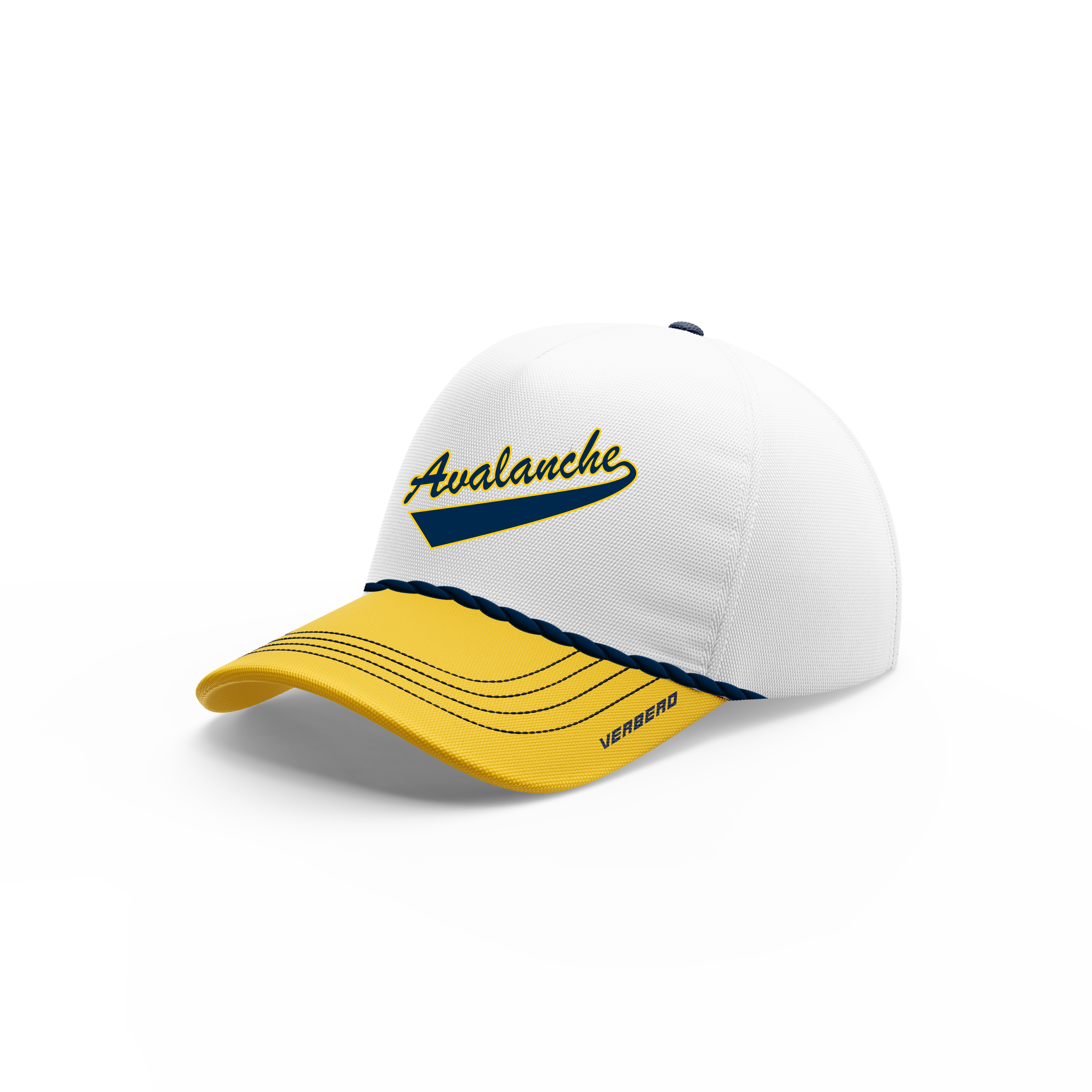 Avalanche Custom White Rope Hat