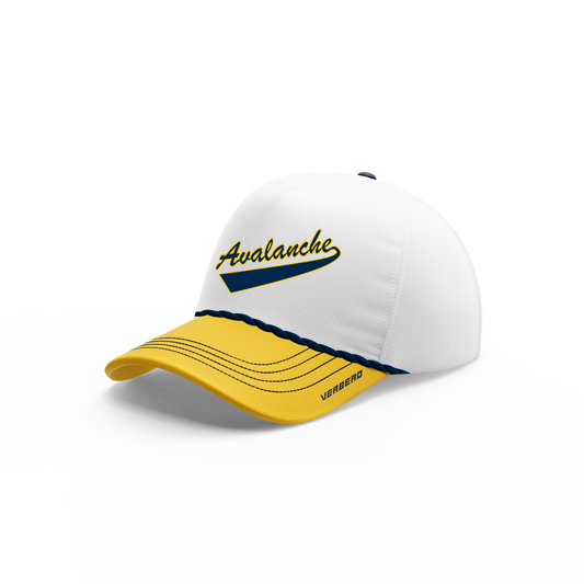 A Custom White Rope Hat
