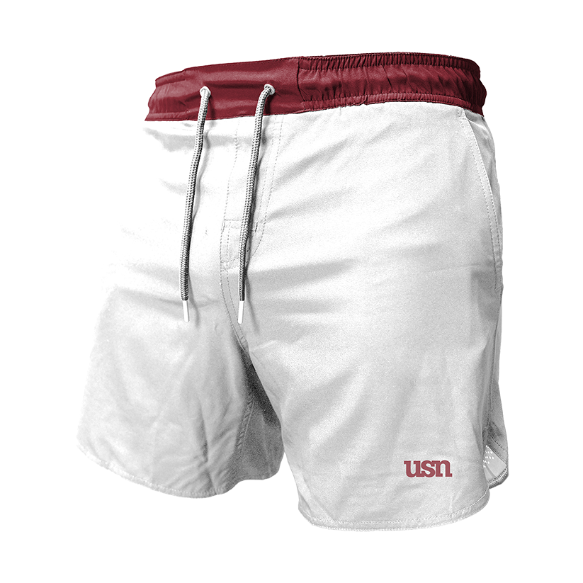 USN White Essential Short