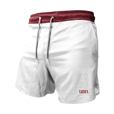 USN White Essential Short