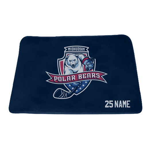 Mid-Hudson Polar Bears Custom Skate Mat