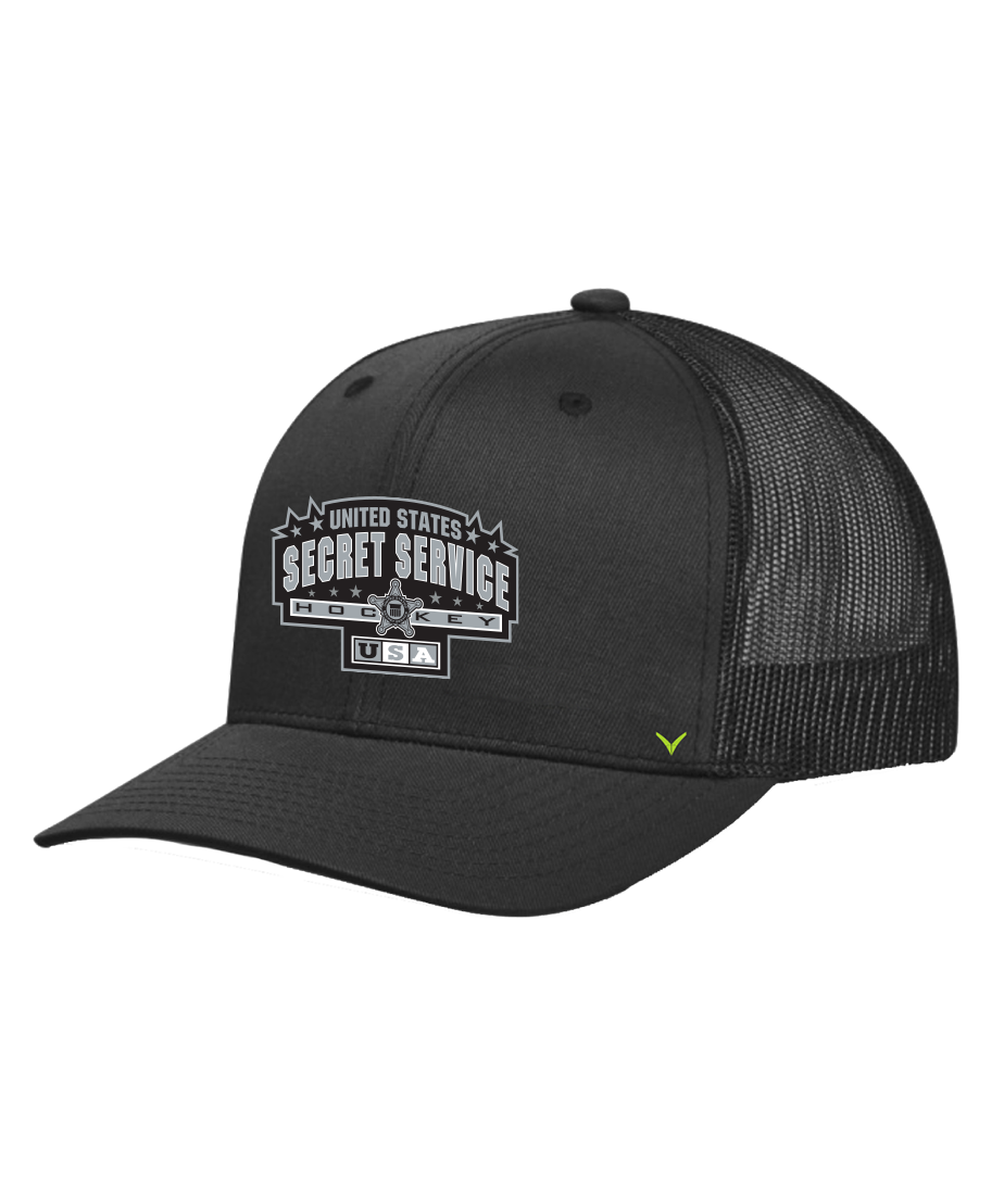 US Secret Service Snapback Trucker Hat