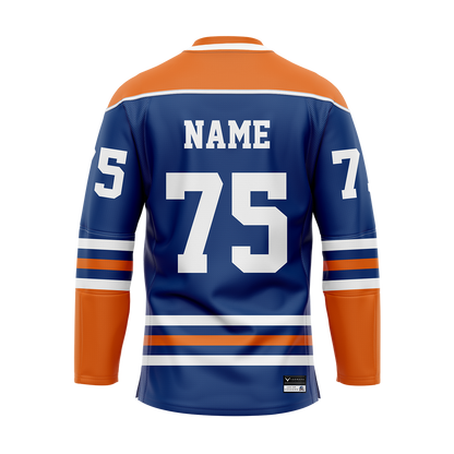 Bakersfield Royal Sublimated With Twill Authentic Jersey