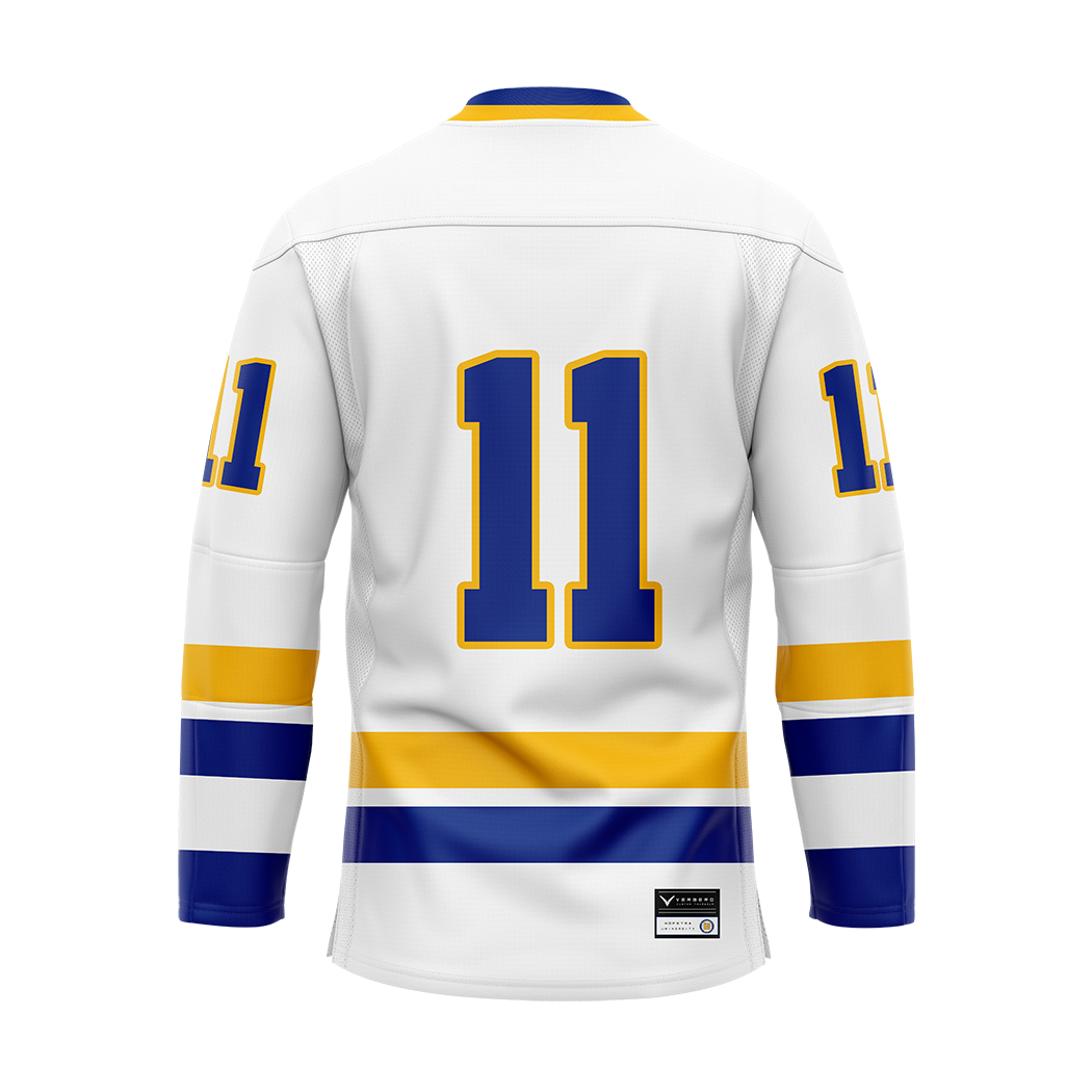 Hofstra White Replica Sublimated Jersey