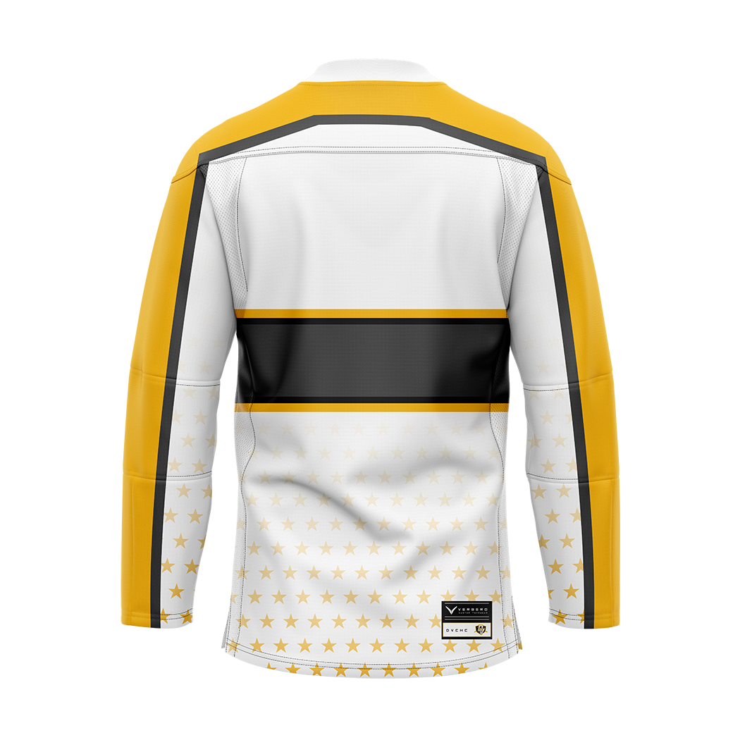 DVCHC White Authentic Sublimated Replica Jersey