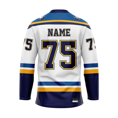 St.Louis Blues AAA White Sublimated With Twill Authentic Jersey