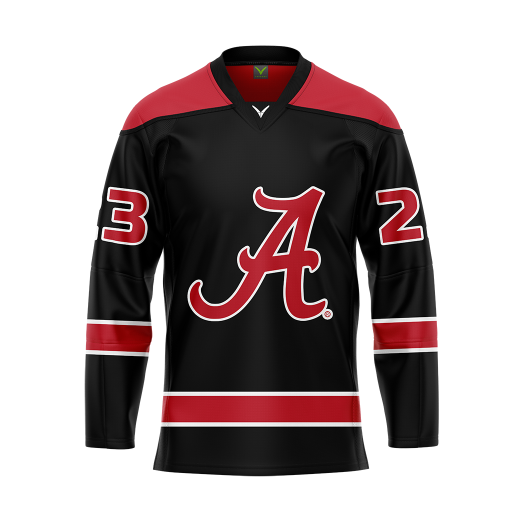 Custom Alabama Dark Sublimated Authentic Jersey