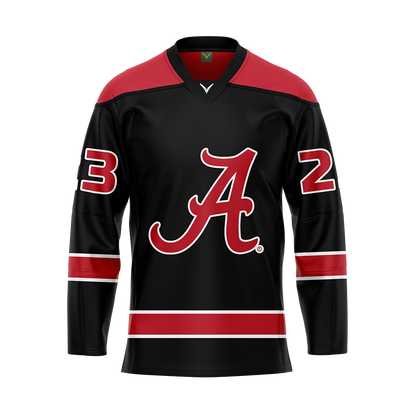Custom Alabama Dark Sublimated Authentic Jersey