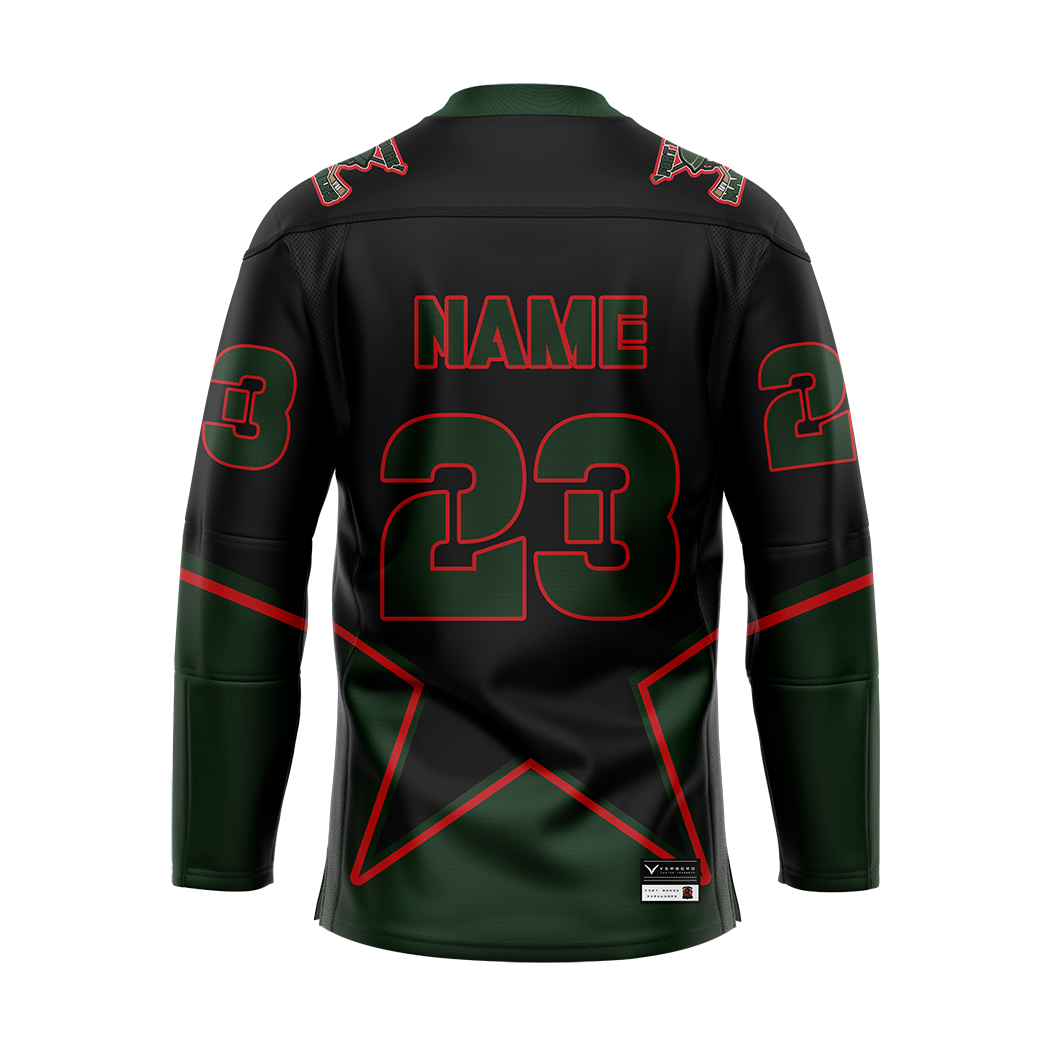 Fort Moore Marauders Black Jersey Customized