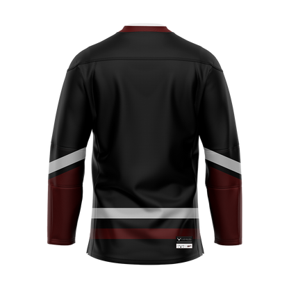 Texas A&M Black Alternate Sublimated With Twill Jersey