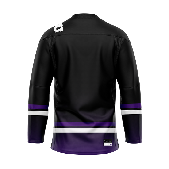 TCU Black "Fort Worth" Replica Sublimated Jersey