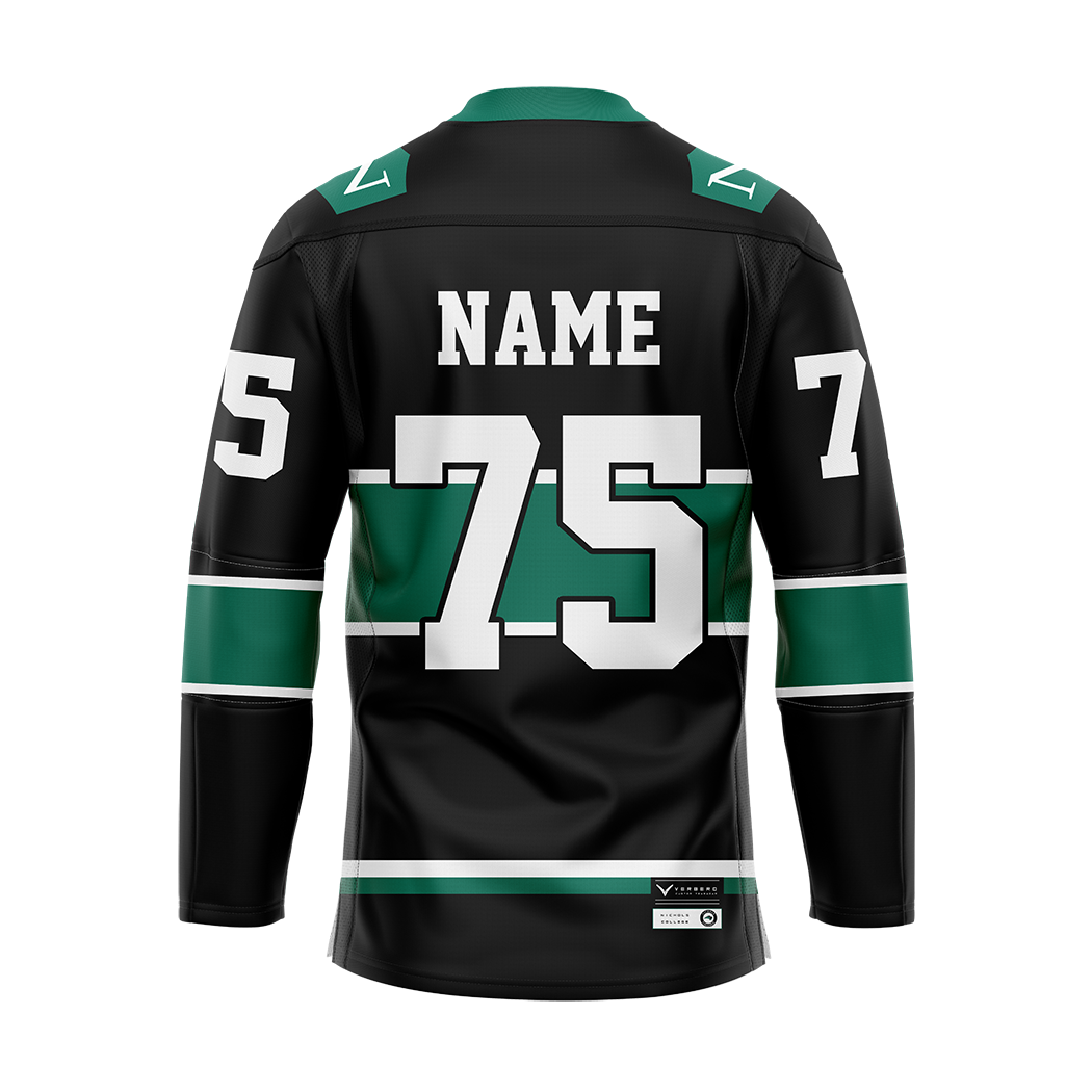 Nichols College Dark Custom Replica Sublimated Jersey