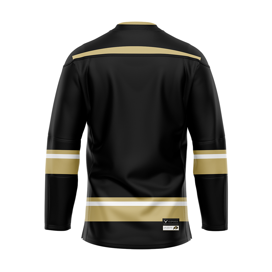 Colorado Boulder Women's Black Replica Jersey