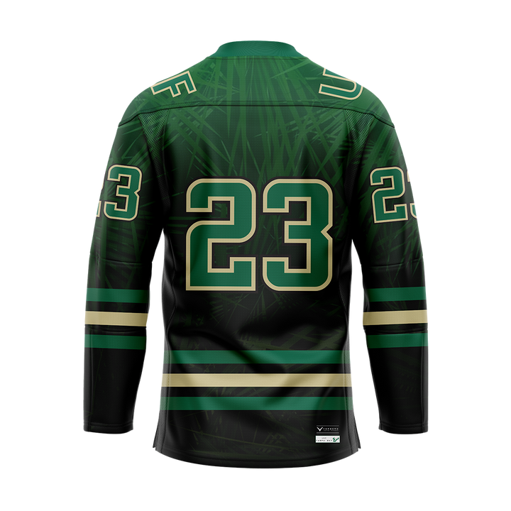 USF Womens Green Custom Replica Sublimated Jersey