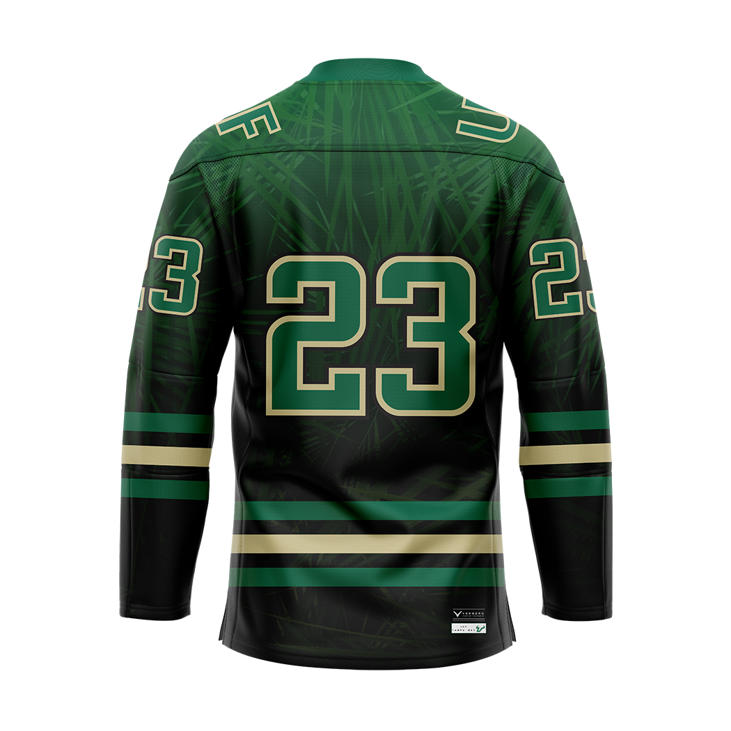 USF Womens Green Custom Replica Sublimated Jersey