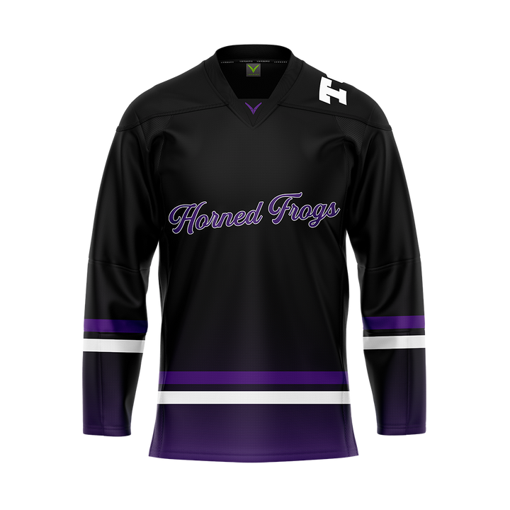 TCU Black "Fort Worth" Replica Sublimated Jersey
