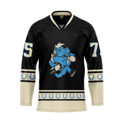 MTSU Black Custom Sublimated Authentic Replica Jersey