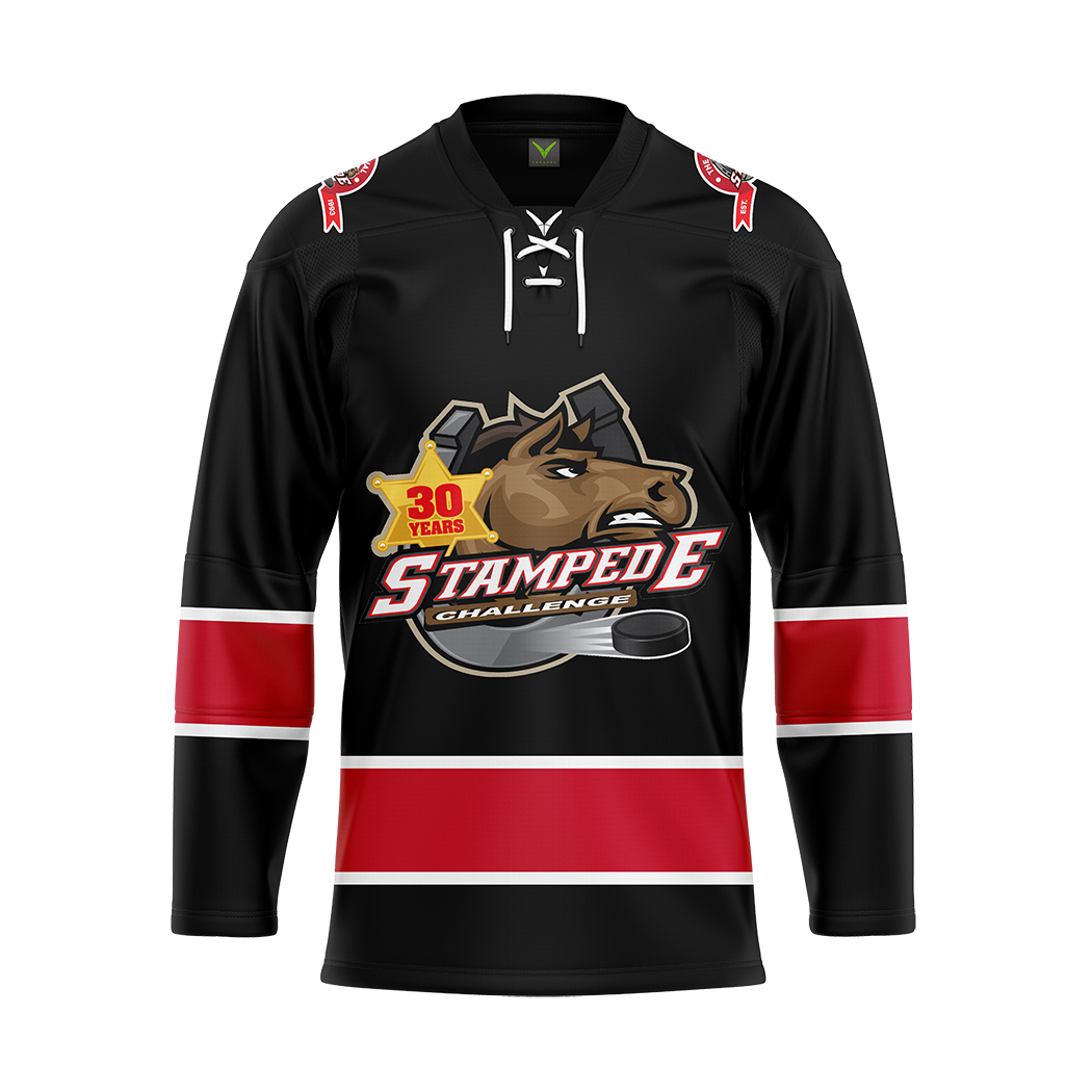 Stampede Custom Sublimated With Twill Authentic Replica Jersey