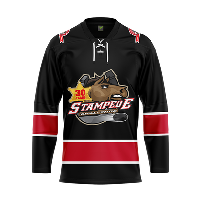 Stampede Custom Sublimated With Twill Authentic Replica Jersey