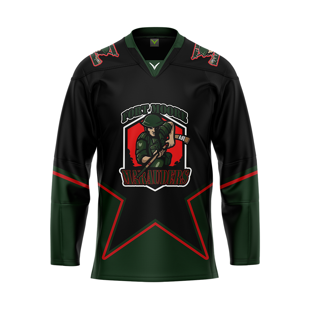 Fort Moore Marauders Black Jersey