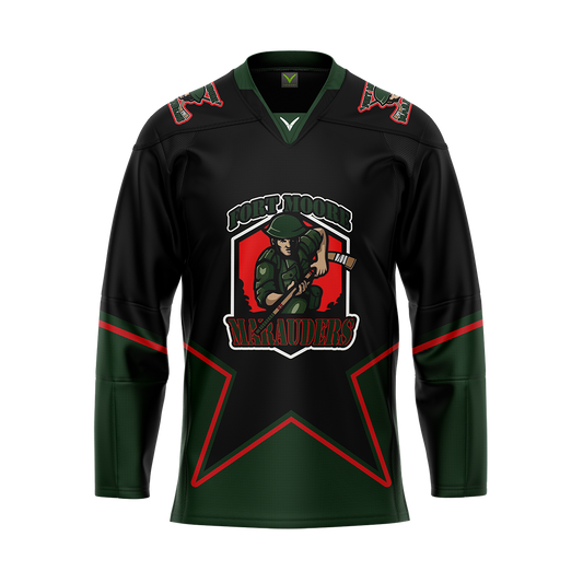 Fort Moore Marauders Black Jersey