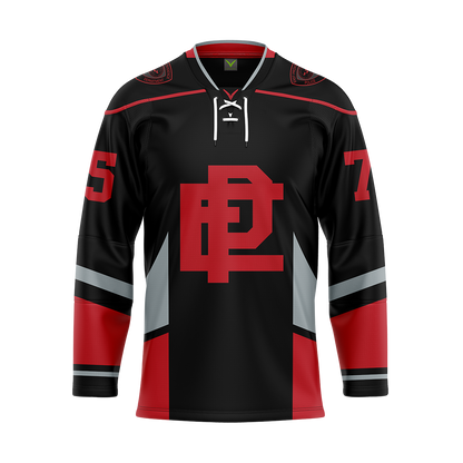 Custom East Providence Police Hockey Dark Authentic Sublimated Jersey