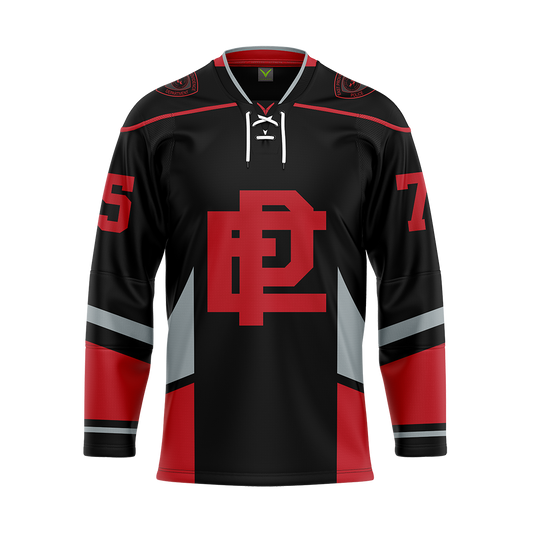 Custom East Providence Police Hockey Dark Authentic Sublimated Jersey