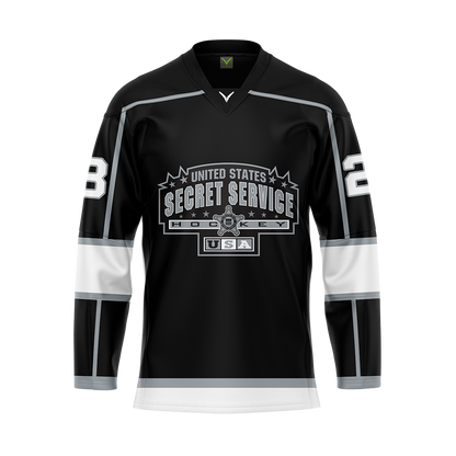 US Secret Service Black Sublimated Jersey