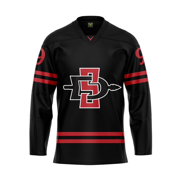 SDSU Dark Sublimated Replica Jersey Customized