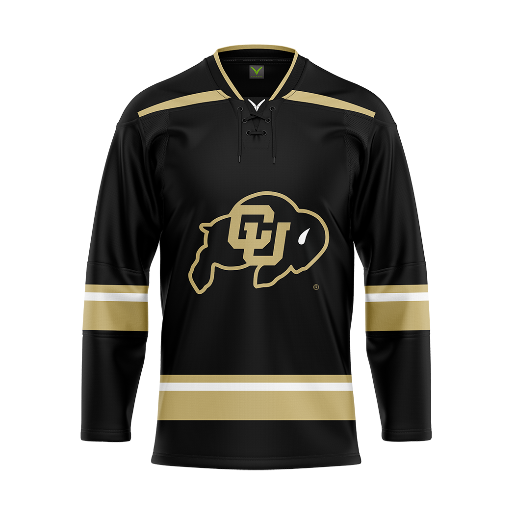 Colorado Boulder Women's Black Replica Jersey