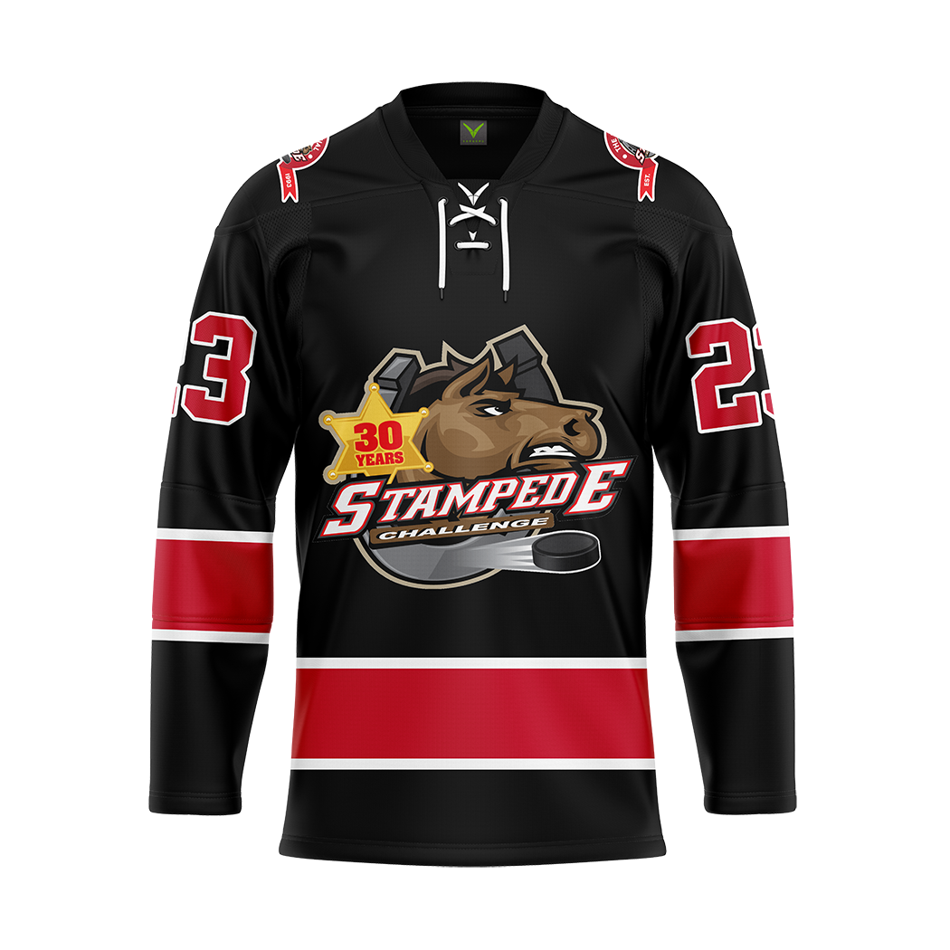 Stampede Authentic Sublimated With Twill Replica Jersey