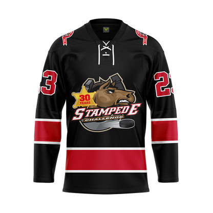Stampede Authentic Sublimated With Twill Replica Jersey