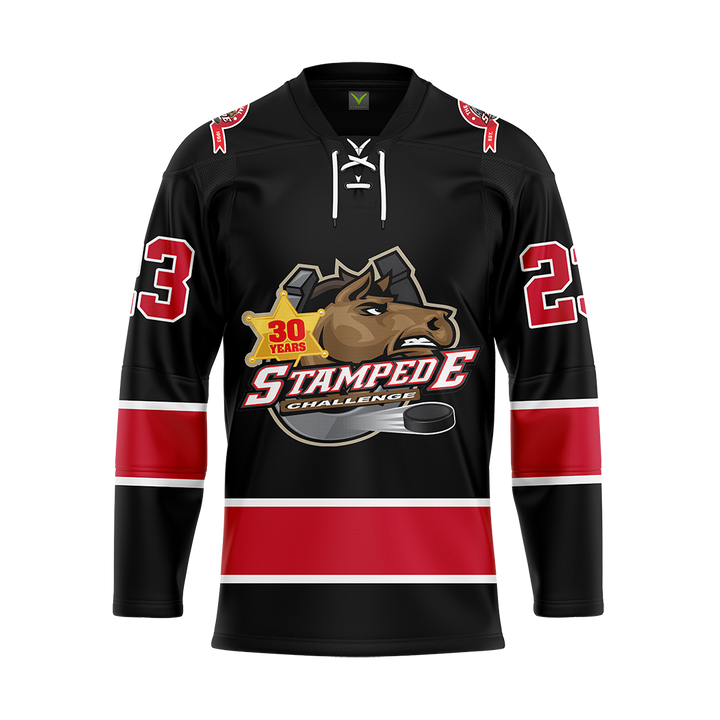 Stampede Authentic Sublimated With Twill Replica Jersey