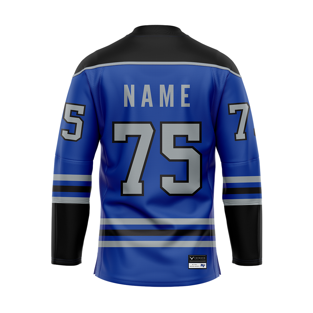 MTSU Blue Custom Sublimated Authentic Replica Jersey