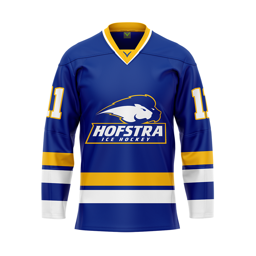 Hofstra Blue Custom Replica Sublimated Jersey