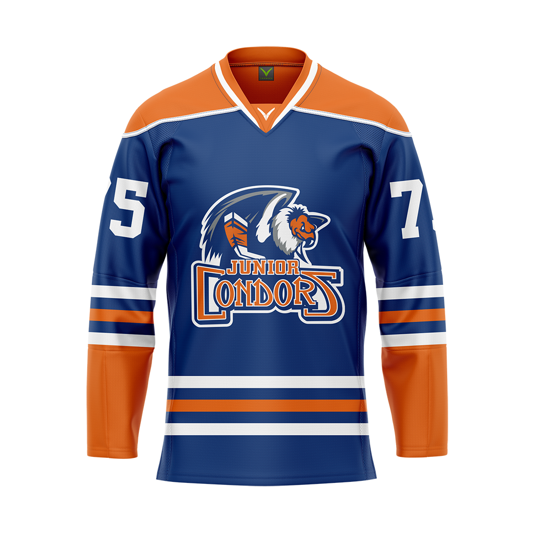 Bakersfield Royal Sublimated With Twill Authentic Jersey