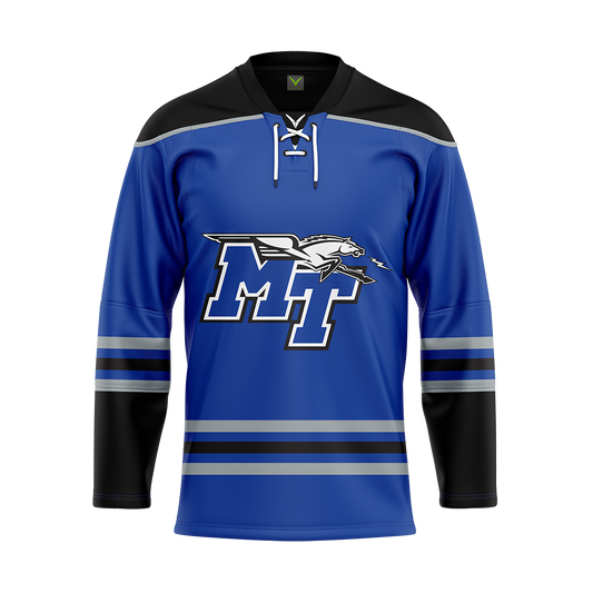 MTSU Blue Authentic Sublimated Replica Jersey