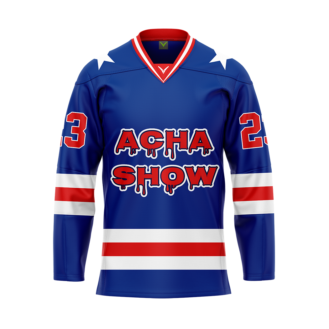 ACHA SHOW USA Themed Custom Sublimated Jersey
