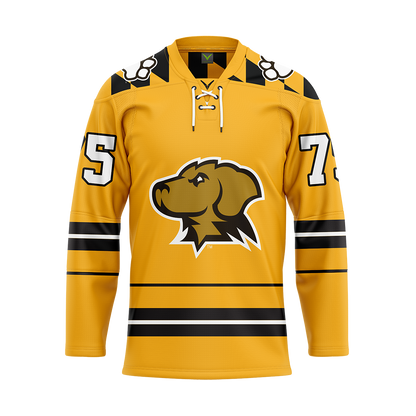 UMBC Gold Custom Replica Jersey