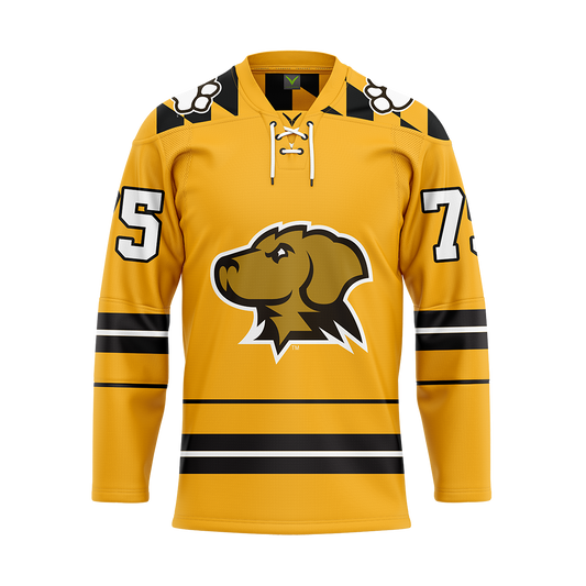 UMBC Gold Custom Replica Jersey