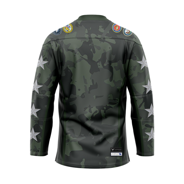 Kentucky Military Appreciation Authentic Sublimated Jersey
