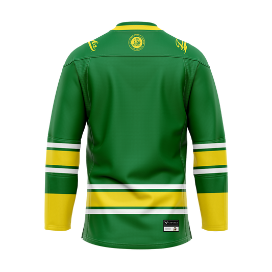 Oregon Green Authentic Sublimated With Twill Jersey