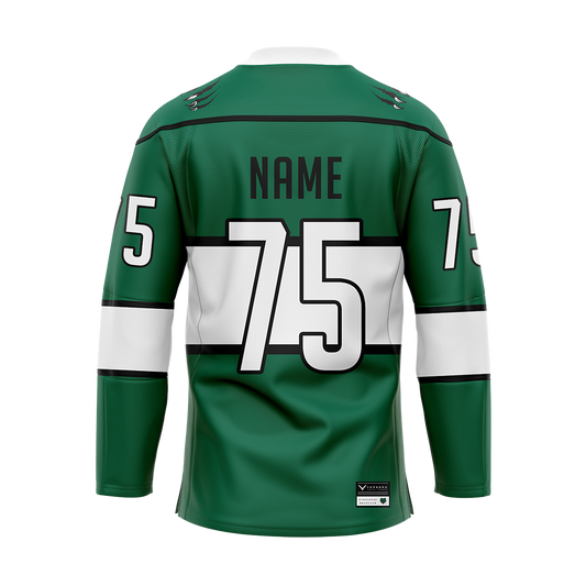 Custom Binghamton Green Replica Sublimated Jersey